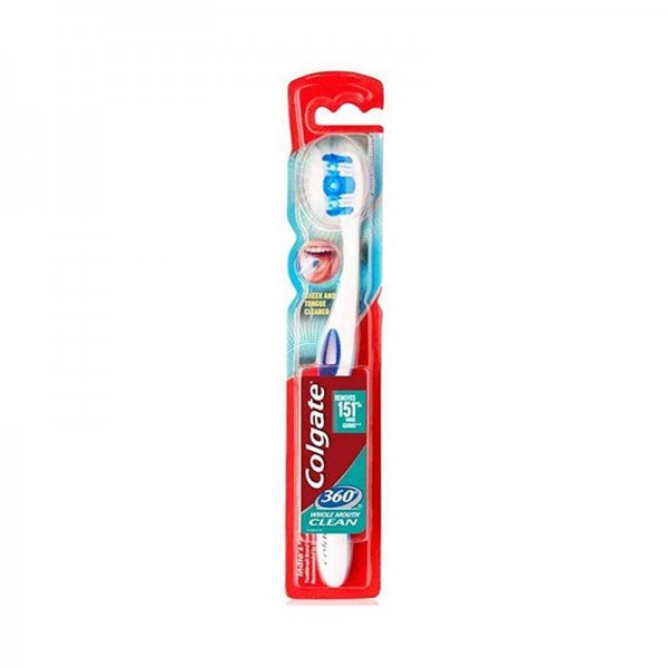 Οδοντόβουρτσα Colgate 360 Whole Mouth Medium Μπλέ