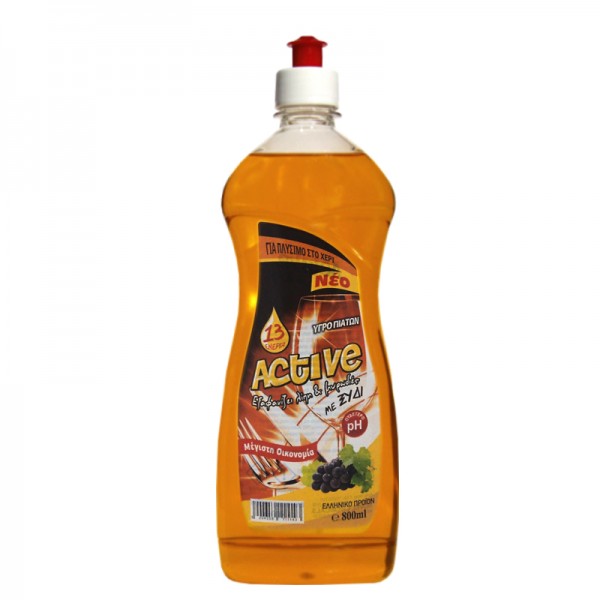 Υγρό Πιάτων Active με Ξίδι Novel 800ml