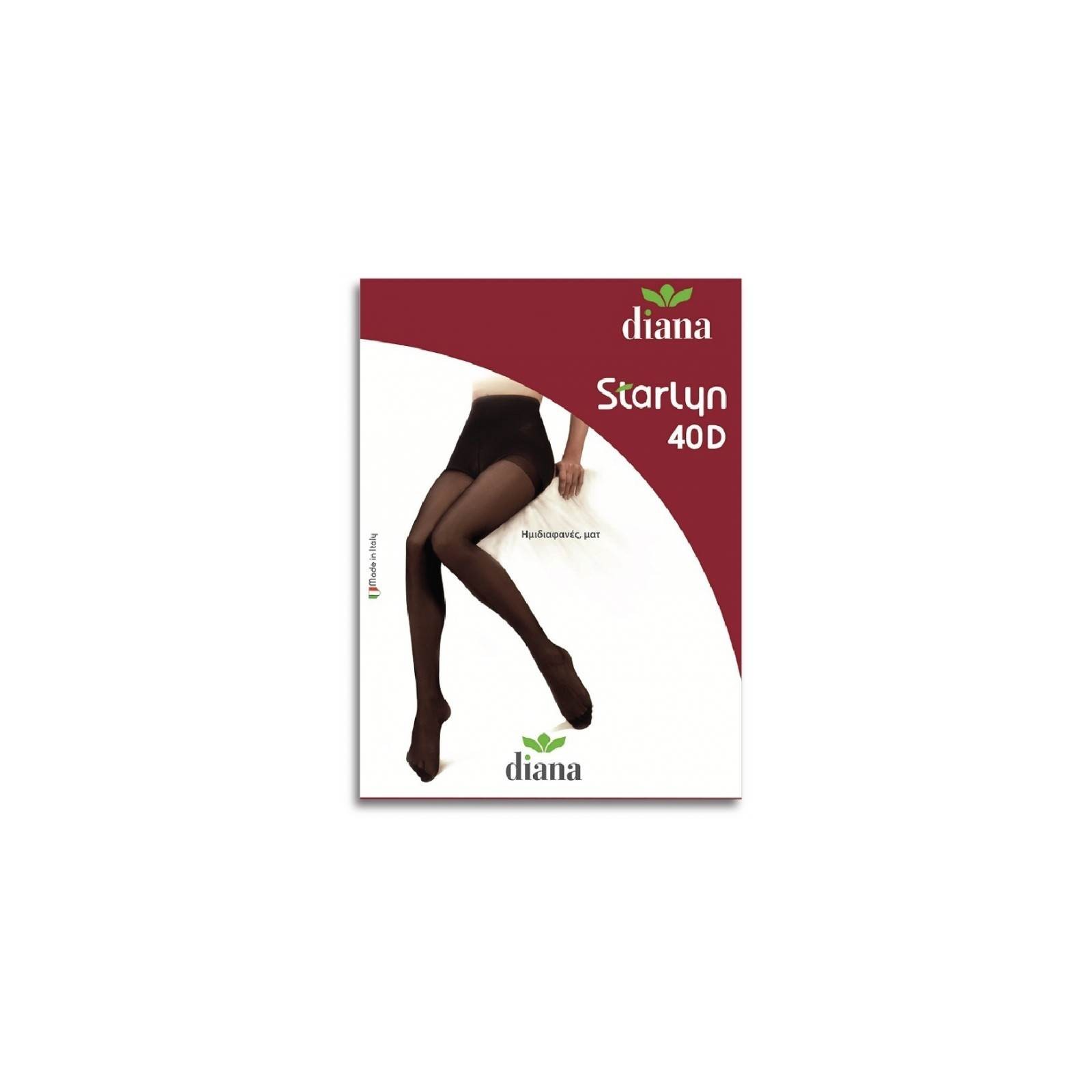 Καλσόν Diana Starlyn 40D με Slip Extra Large Caramel