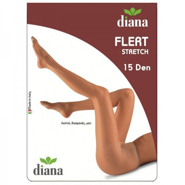 Καλσόν Diana Flert Stretch 15D Extra Large Caramel
