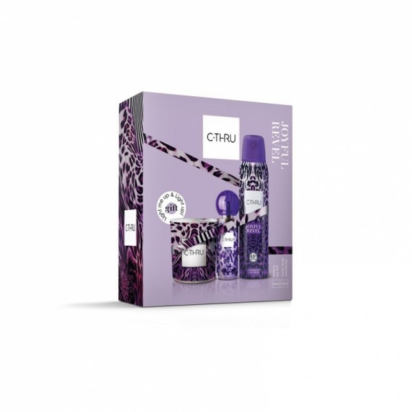 C-Thru Joyful Revel Eau de Toilette 30ml, Deodorant 150ml & Κερί
