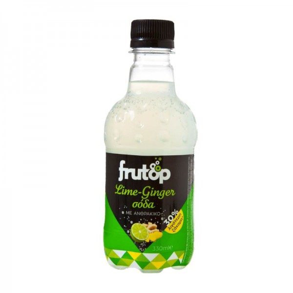 Σόδα Lime Ginger Frutop 330ml