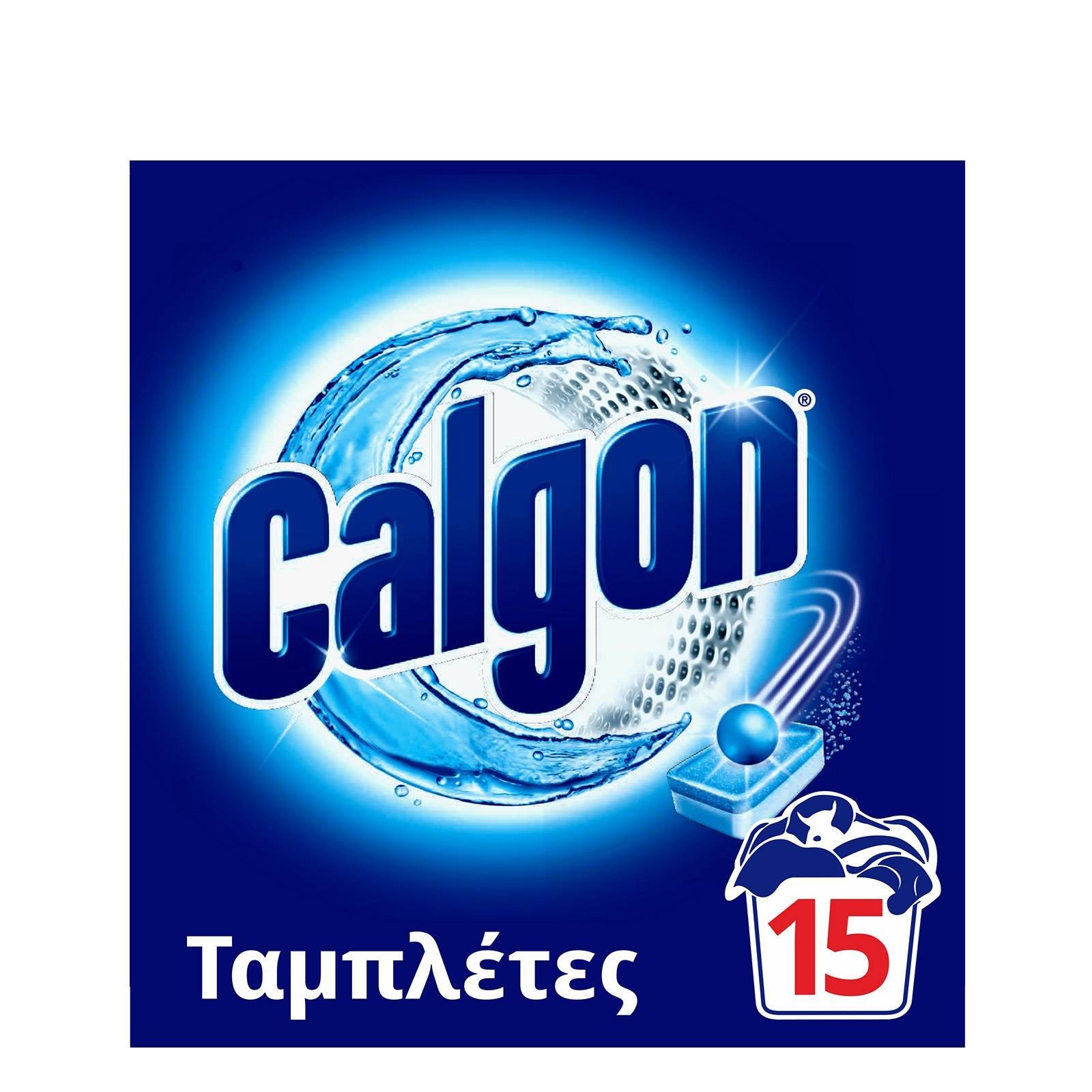 Αποσκληρυντικό Πλυντηρίου σε Ταμπλέτες Calgon Powerball 3σε1 15τμχ