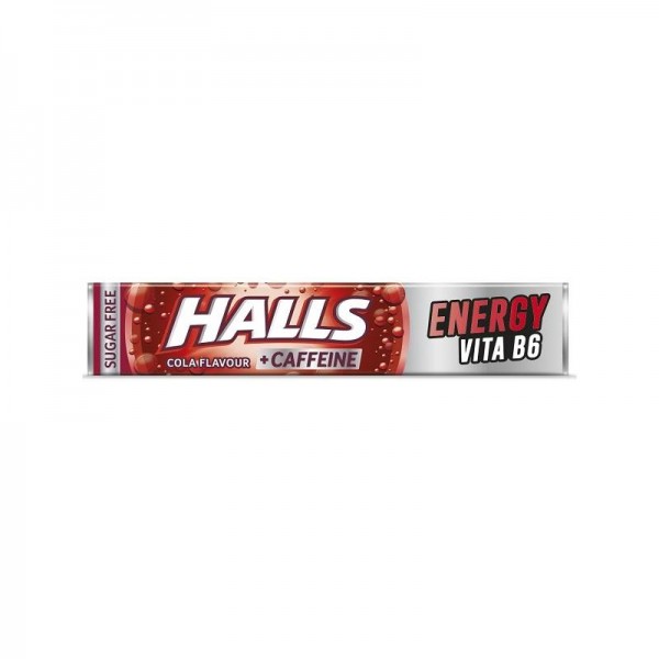 Καραμέλες με Γεύση Cola Halls Χωρίς Ζάχαρη 32gr
