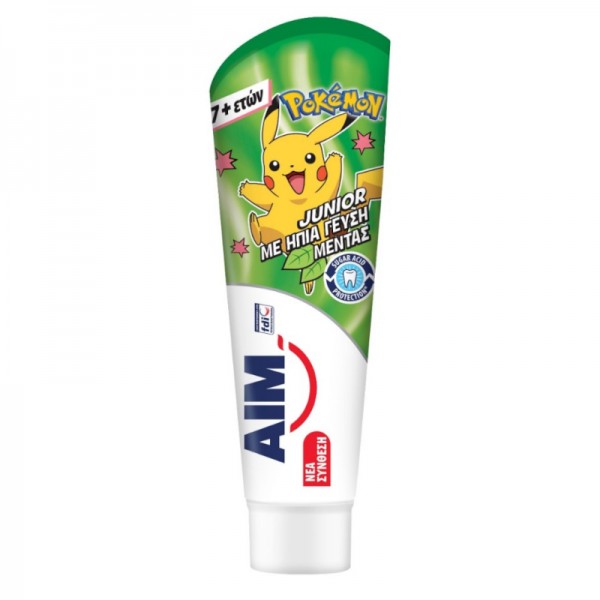 Παιδική Οδοντόκρεμα Pokemon 7+ ετών Aim 75ml
