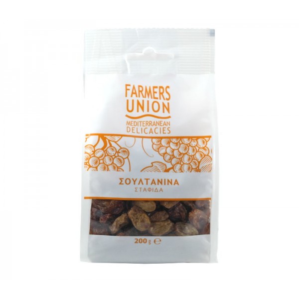 Σταφίδα Σουλτανίνα Farmers Union 200gr