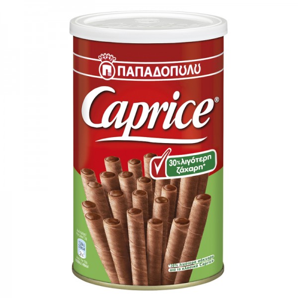 Πουράκια Caprice με 30% Λιγότερη Ζάχαρη Παπαδοπούλου 250gr