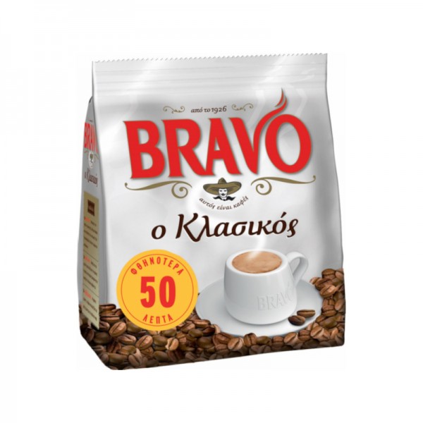 Eλληνικός Καφές Κλασικός Bravo 193gr -0,50€