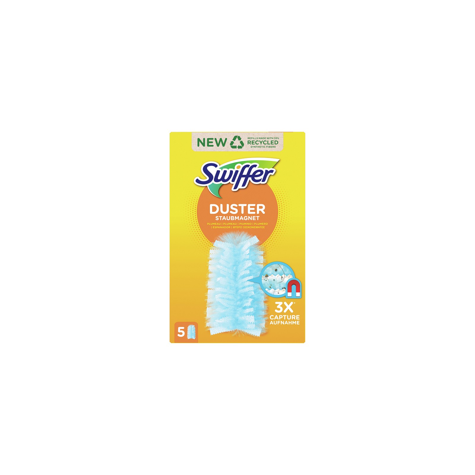 Ανταλλακτικά Φτερά Ξεσκονίσματος Duster Swiffer 5τμχ
