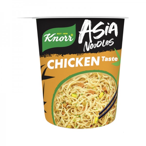 Noodles με Γεύση Κοτόπουλο Snack Pot Knorr 65gr