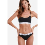 Walk Γυναικείo Βαμβακερό String Thong με Λάστιχο Σετ 2τμχ W2051