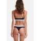 Walk Γυναικείo Βαμβακερό String Thong με Λάστιχο Σετ 2τμχ W2051