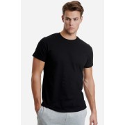 Walk Ανδρικό Βαμβακερό Loose Fit T-Shirt με Λαιμόκοψη W1915