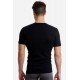 Walk Ανδρικό Βαμβακερό T-Shirt με Λαιμόκοψη W1970