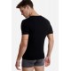 Walk Ανδρικό Βαμβακερό T-Shirt με Χαμηλό Λαιμό W1960