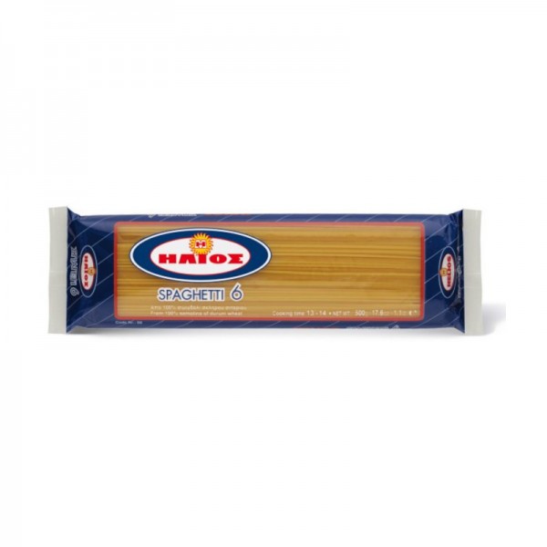Σπαγγέτι No6 Ήλιος 500gr