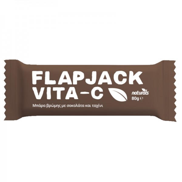 Μπάρα Bρώμης με Σοκολάτα και Ταχίνι Vita-C Flapjack Naturals 80gr