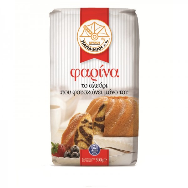 Αλεύρι Φαρίνα Παπαφίλη 500gr