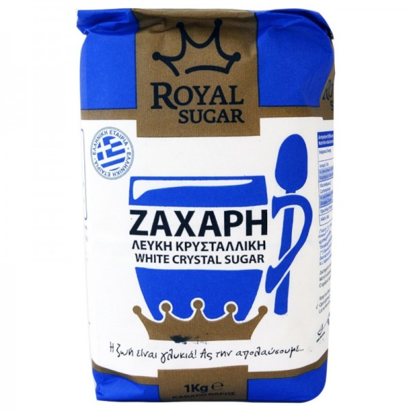 Ζάχαρη Λευκή Κρυσταλλική Royal Sugar 1kg