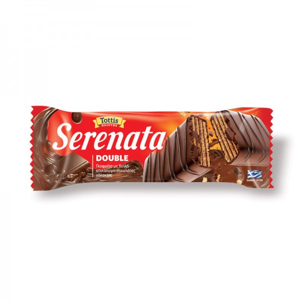 Γκοφρέτα Double Choco Serenata 48gr
