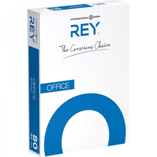 Φωτοαντιγραφικό Χαρτί Α4 Λευκό Rey Office A&G Paper 210x297mm 80gsm 500 φύλλα