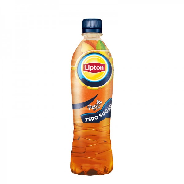Ice tea Μαύρου Τσαγιού με γεύση Ροδάκινο Χωρίς Ζάχαρη Lipton 500ml