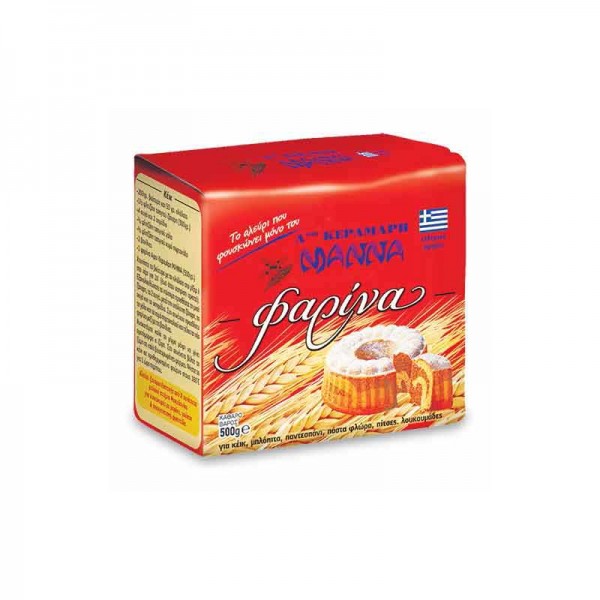 Αλεύρι Φαρίνα Μάννα Αφοί Κεραμάρη 500gr