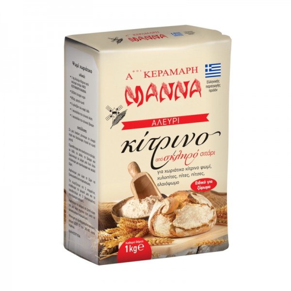 Αλεύρι Κίτρινο κατ. Μ' Μάννα Αφοί Κεραμάρη 1kg