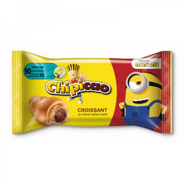 Κρουασάν με Γέμιση Κρέμα Κακάο Chipicao 7Days 60gr