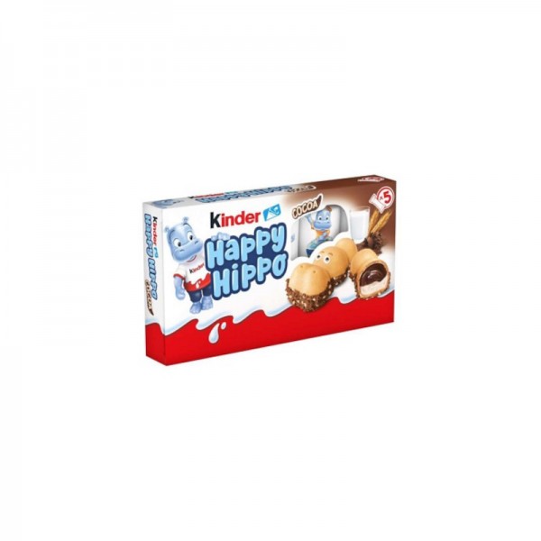 Γκοφρέτα Happy Hippo με Γέμιση από Γάλα & Κακάο Kinder 103,5gr