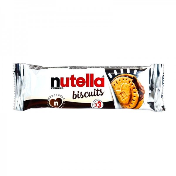 Μπισκότα Γεμιστά με Πραλίνα Nutella 41,4gr