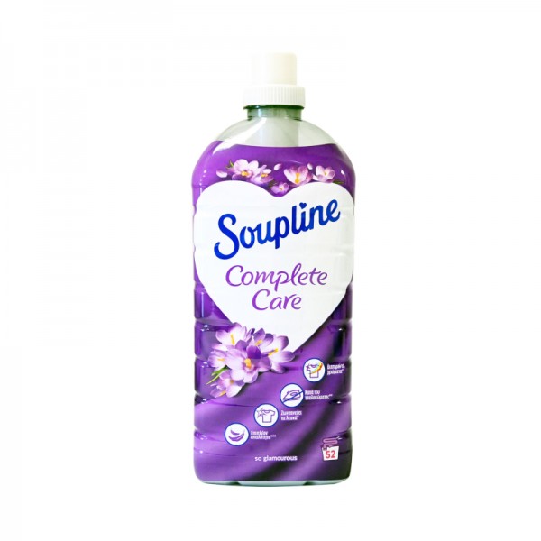 Συμπυκνωμένο Υγρό Μαλακτικό Ρούχων Complete Care Soupline Soupline 52μεζ 1,2lt