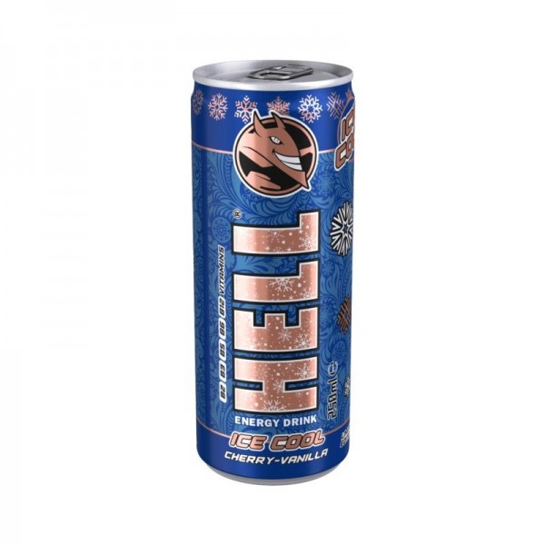 Ενεργειακό Ποτό Ice Cool Cherry Vanilla Hell 500ml