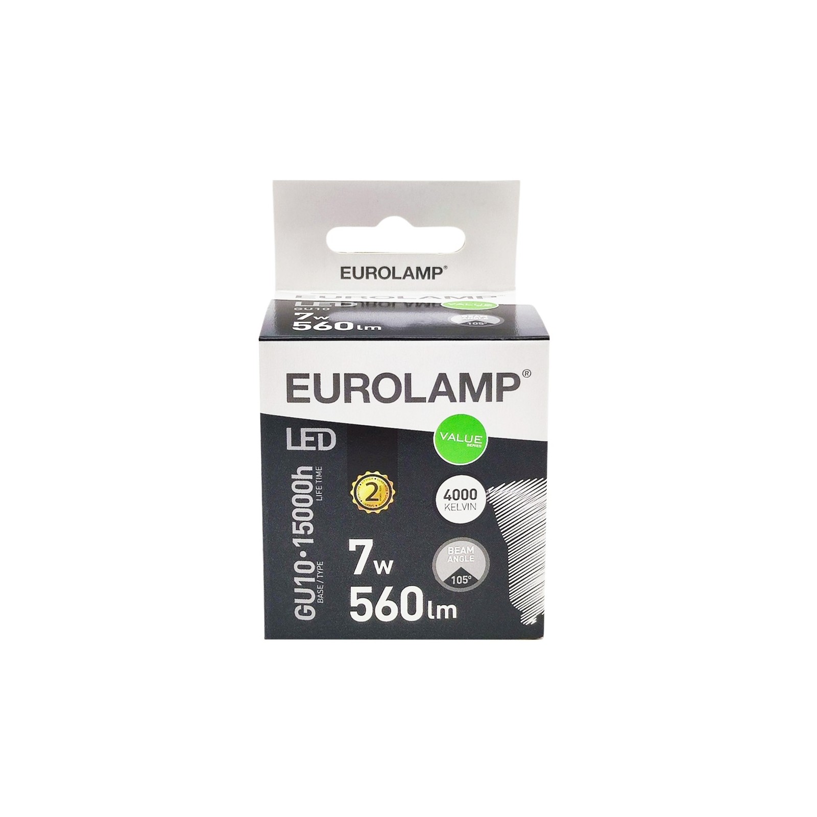 Λάμπα Led GU10 Eurolamp 180-77825 7W