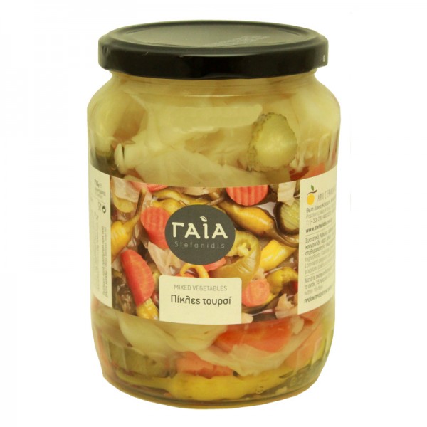 Πίκλες Τουρσί Γαία 710gr