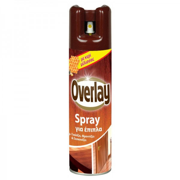 Καθαριστικό & Γυαλιστικό Σπρέι Επίπλων Οverlay 250ml