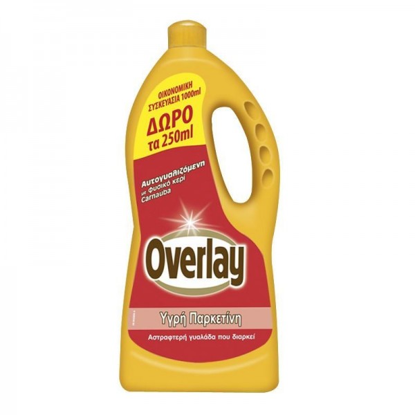 Υγρή Παρκετίνη Οverlay 750ml +250ml Δώρο