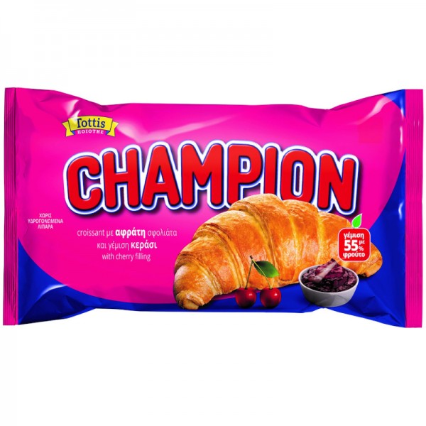 Κρουασάν με Γέμιση Κεράσι Champion 70gr