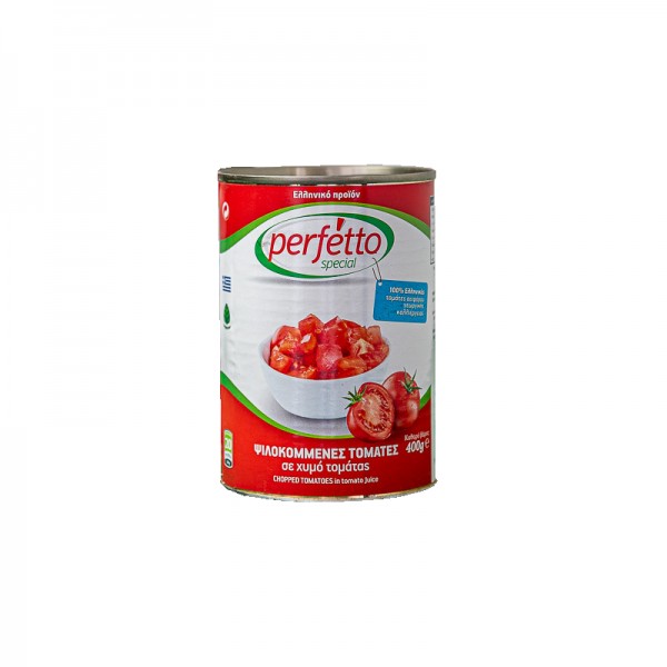 Ψιλοκομμένες Τομάτες σε χυμό Τομάτας Perfetto Special 400gr