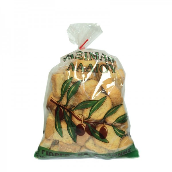 Παξιμάδια Λαδιού με Σκόρδο Τραχειά 350gr
