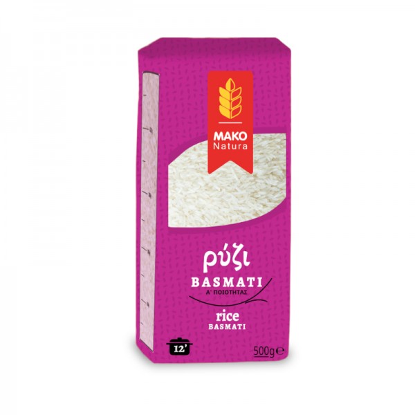 Ρύζι Basmati Μako Natura 500gr