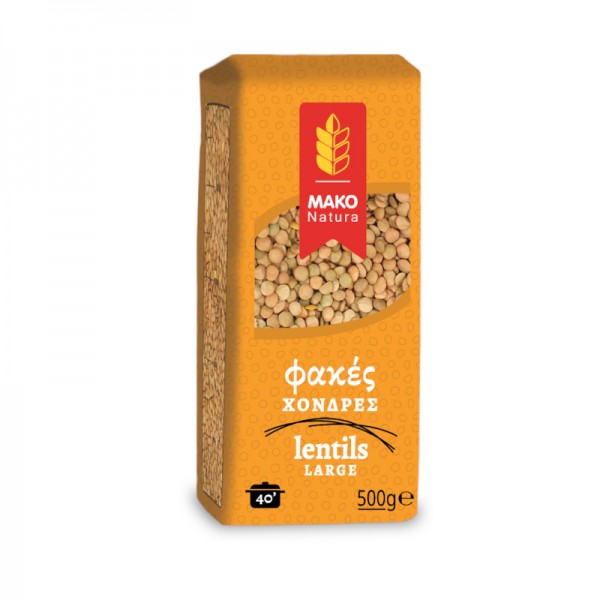 Φακές Χονδρές Μako Natura 500gr