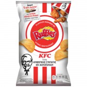 Πατατάκια με Γεύση Κοτόπουλο Kfc Ruffles 120gr