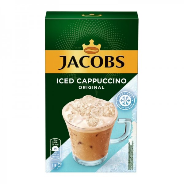 Στιγμιαίος Καφές Cappuccino Iced Original Jacobs 8 x 17.8gr (142.4gr)