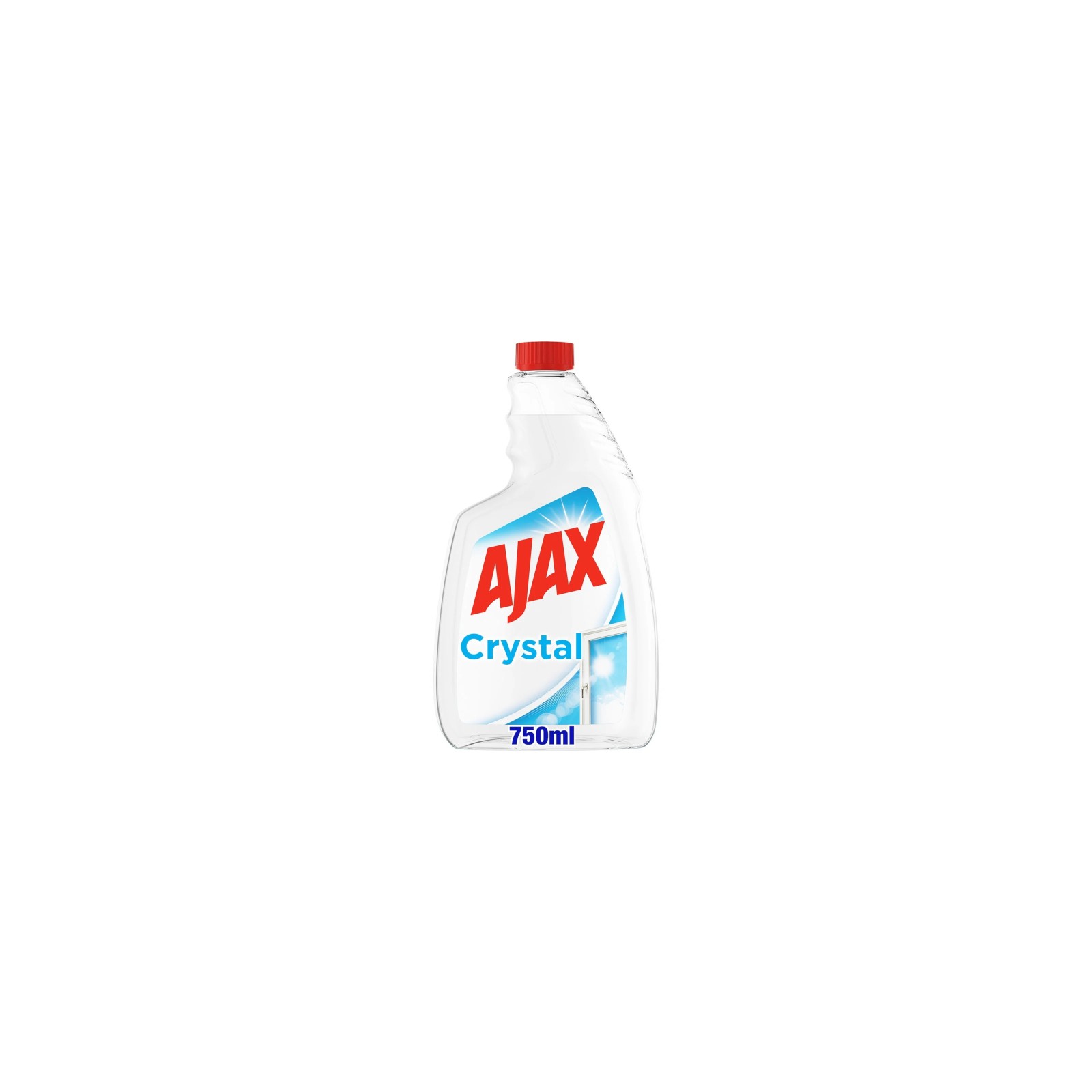 Υγρό Τζαμιών Ανταλλακτικό Crystal Ajax 750ml