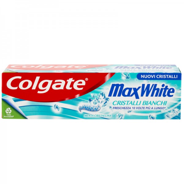 Οδοντόκρεμα Max White Crystal Mint Colgate 75ml
