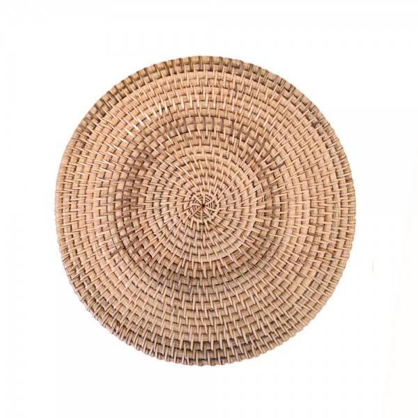 Δίσκος Rattan Διακοσμητικός 28cm