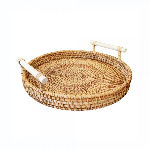Δίσκος Rattan Διακοσμητικός 24cm