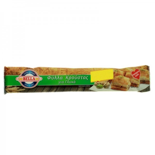 Φύλλα Κρούστας για Γλυκά Bella 500gr