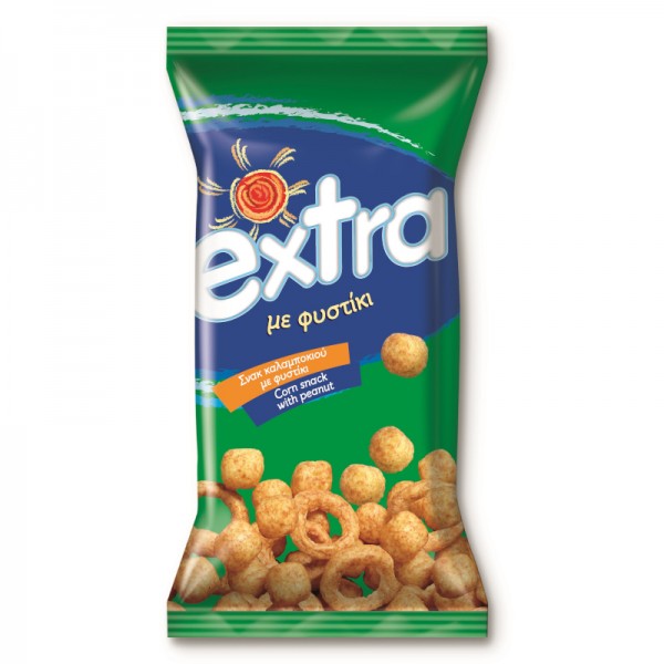 Σνακ Καλαμποκιού με Φιστίκι Extra 85gr
